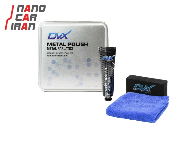 پولیش فلزات دیورتکس براق‌کننده قدرتمند سطوح فلزی Divortex DVX Metal Polish